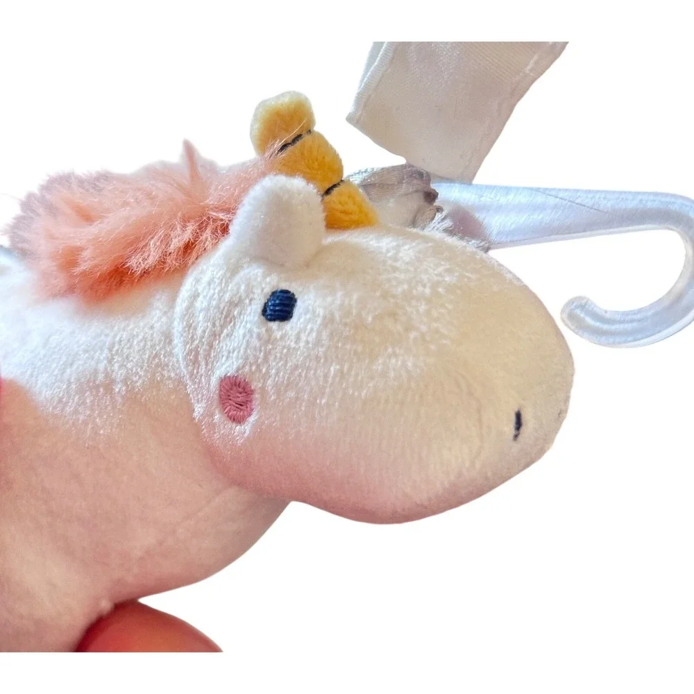Cloud Island Plush Book Unicorn Baby Sensory Toy with‎ Mirror and Textures NEW